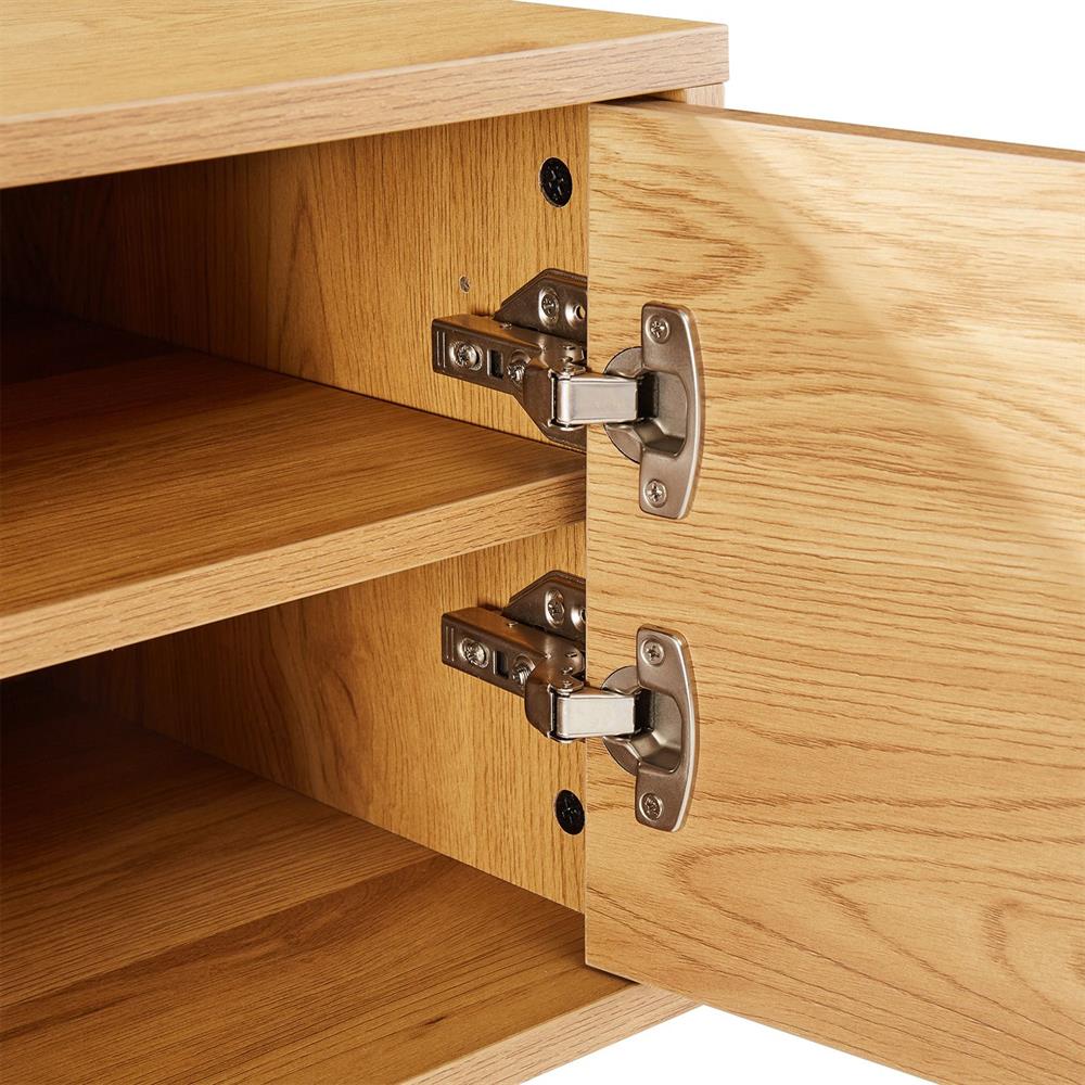 TV Table East Le Havre | size: Length: 40cm, Width: 150cm, Height: 50cm | color: Oak | image: 5 | variant: 1006374