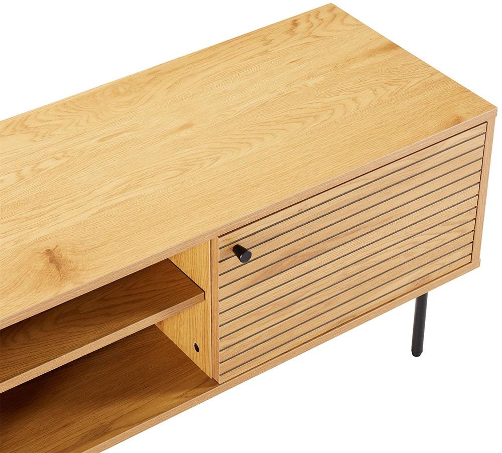 TV Table East Le Havre | size: Length: 40cm, Width: 150cm, Height: 50cm | color: Oak | image: 7 | variant: 1006374