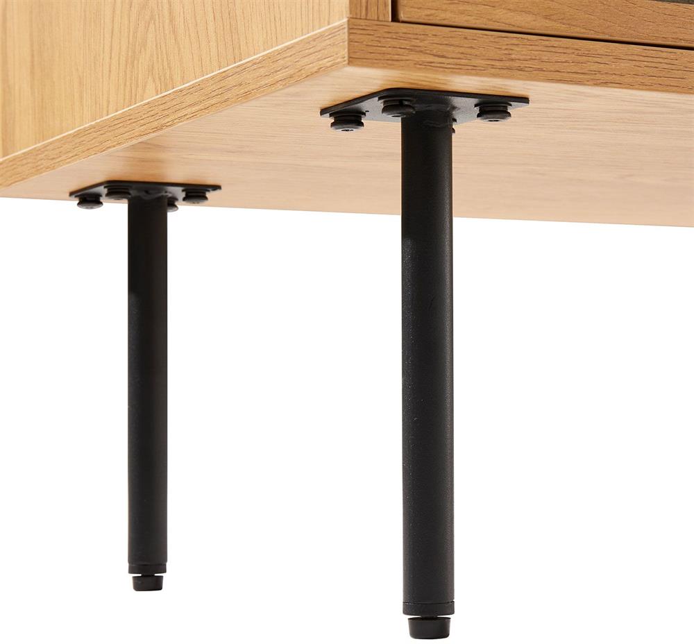 TV Table East Le Havre | size: Length: 40cm, Width: 150cm, Height: 50cm | color: Oak | image: 8 | variant: 1006374