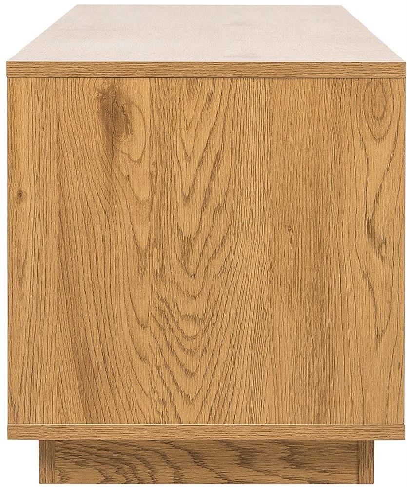 TV Table East Rennes | size: Length: 40cm, Width: 180cm, Height: 43cm | color: Oak | image: 4 | variant: 1006370