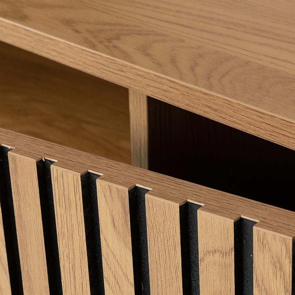 TV Table Hampton | size: Length: 40cm, Width: 160cm, Height: 60cm | color: Oak | image: 6 | variant: 1017693