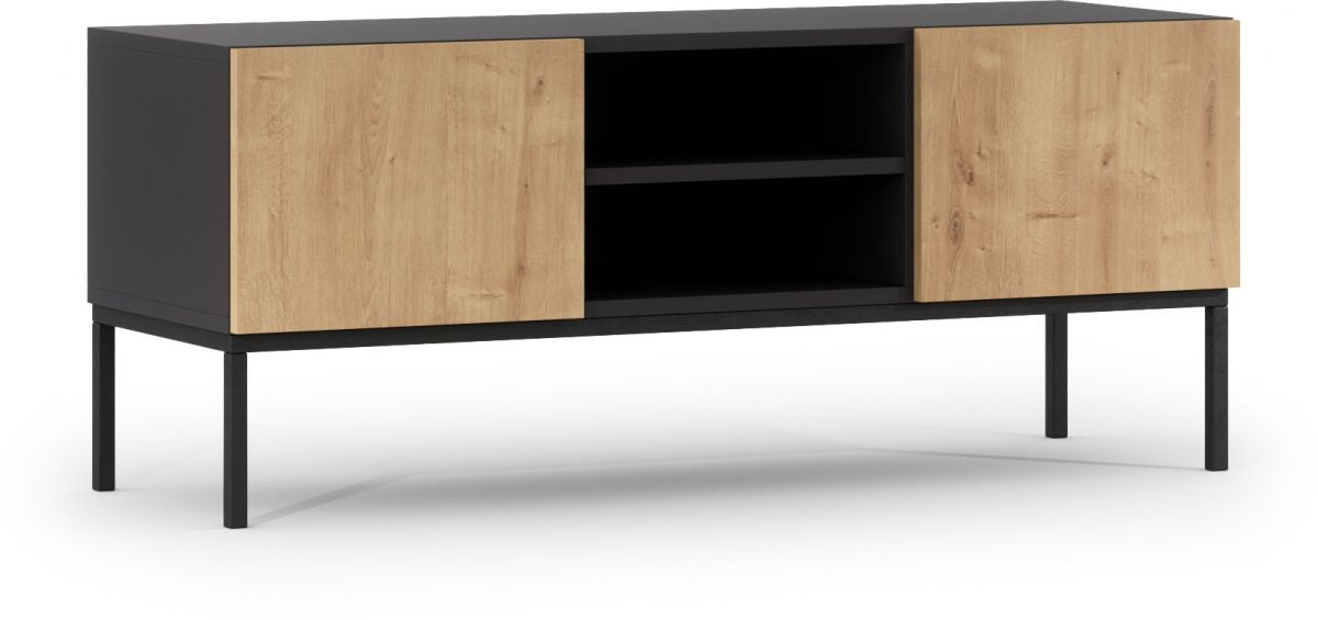 TV Table Lanzzi 1 | size: Length: 40cm, Width: 120cm, Height: 50cm | color: Oak | image: 0 | variant: 1006172