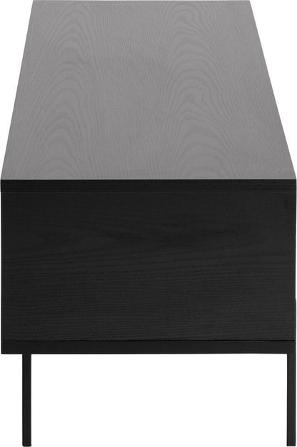 TV Table Loughborough | size: Length: 40cm, Width: 140cm, Height: 44.5cm | color: Black | image: 4 | variant: 1005540