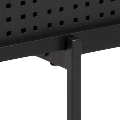TV Table Loughborough | size: Length: 40cm, Width: 140cm, Height: 44.5cm | color: Black | image: 7 | variant: 1005540