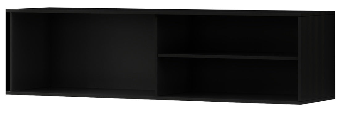 TV Table Meorati 1 | size: Length: 40cm, Width: 150cm, Height: 40cm | color: Black | image: 1 | variant: 1017070