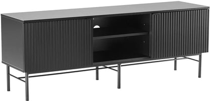 TV Table Milton | size: Length: 40cm, Width: 150cm, Height: 55cm | color: Black | image: 1 | variant: 1001467