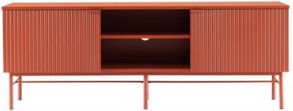 TV Table Milton | size: Length: 40cm, Width: 150cm, Height: 55cm | color: Red | image: 3 | variant: 1001466