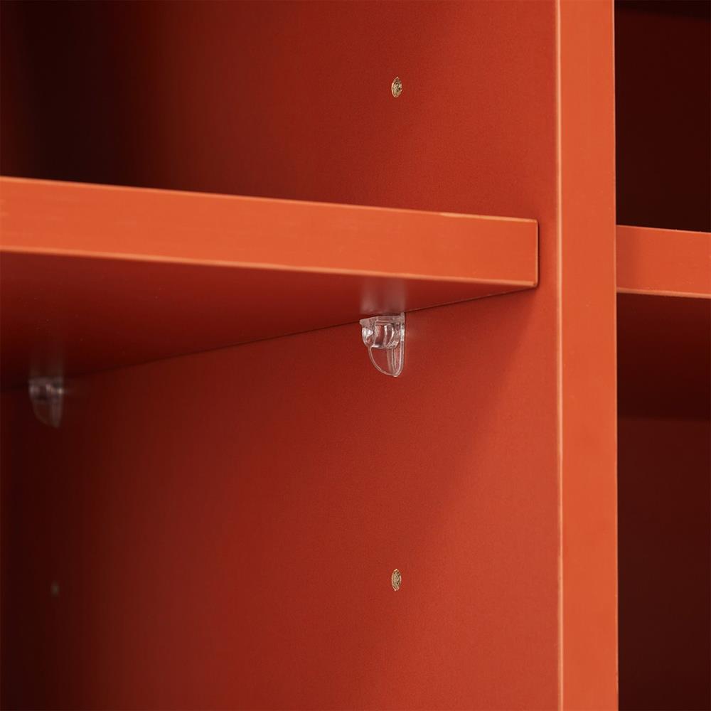 TV Table Milton | size: Length: 40cm, Width: 150cm, Height: 55cm | color: Red | image: 6 | variant: 1001466