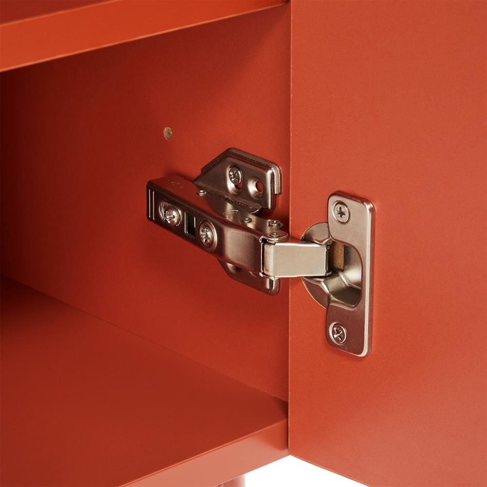 TV Table Milton | size: Length: 40cm, Width: 150cm, Height: 55cm | color: Red | image: 7 | variant: 1001466