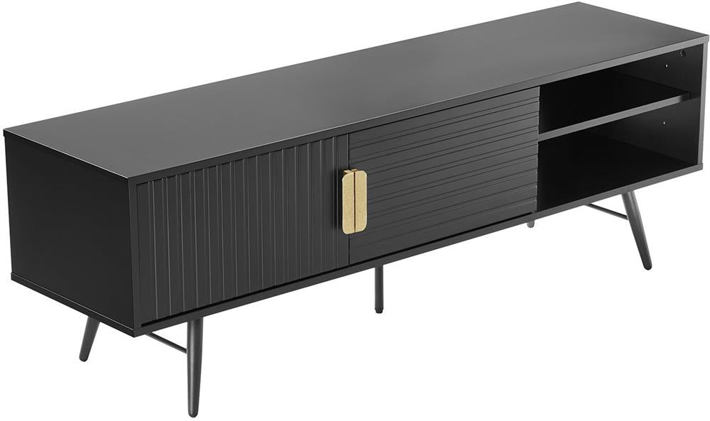 TV Table Pixar | size: Length: 40cm, Width: 150cm, Height: 50cm | color: Black | image: 2 | variant: 1017043