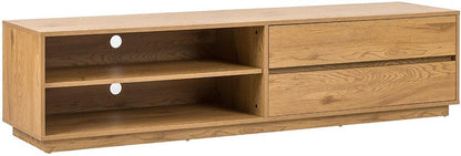 TV Table Sacha | size: Length: 40cm, Width: 180cm, Height: 43cm | color: Oak | image: 1 | variant: 1017692