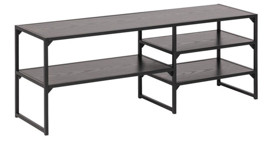 TV Table Seaford 1 | size: Length: 33cm, Width: 120cm, Height: 46cm | color: Black | image: 0 | variant: 1011864