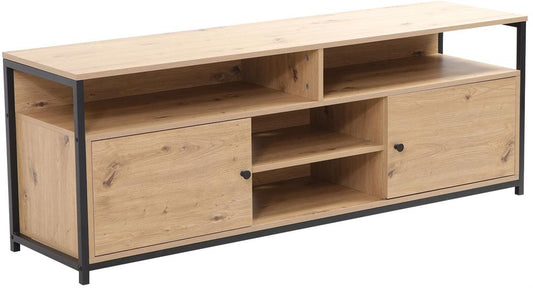 TV Table Study 1 | size: Length: 40cm, Width: 150cm, Height: 54cm | color: Oak | image: 1 | variant: 1017045