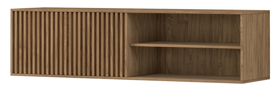 TV Table West Abercynon 1 | size: Length: 40cm, Width: 40cm, Height: 150cm | color: Oak | image: 0 | variant: 1017663