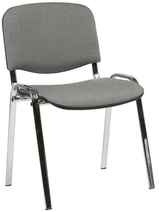 Visitor's Chair Iso 4 | size: Width: 54cm, Height: 82cm, Depth: 42cm | color: Gray | image: 0 | variant: 1012523