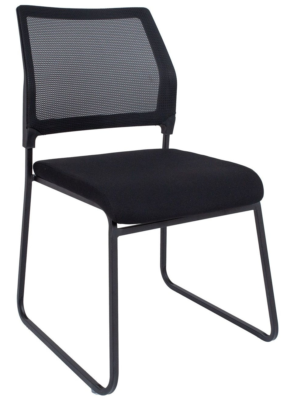 Visitor's Chair Vico | size: Width: 59cm, Height: 84cm, Depth: 45cm | color: Black | image: 0 | variant: 1017850