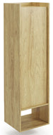 Wall Shelf Mobius 1D 1 | size: Width: 50cm, Height: 179cm, Depth: 41cm | color: Oak | image: 1 | variant: 1000543