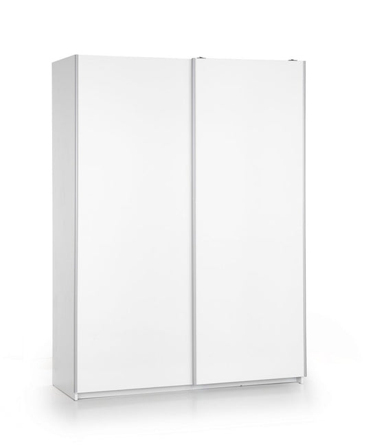 Wardrobe Lima 2 | size: Width: 153cm, Height: 210cm, Depth: 58cm | color: White | image: 1 | variant: 1000304